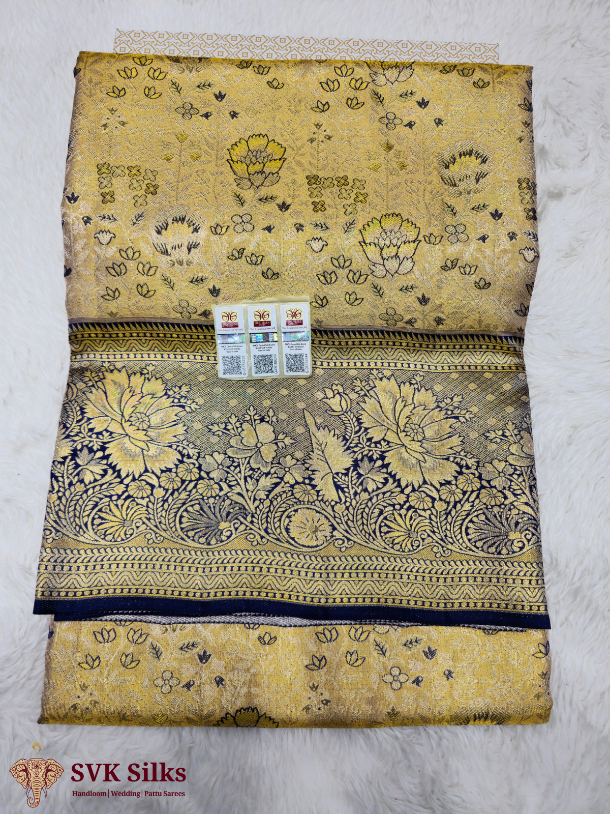 Kanchipuram Wedding Saree - Image 3